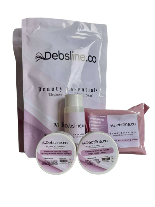 Debsline.co Beauty Essentials Melasma Facial Skincare Set 4n1