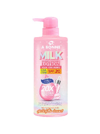 A Bonne Milk Power Niacinamide Lotion Plus Collagen SPF20 500ml £24 Each Bottles debsline.co