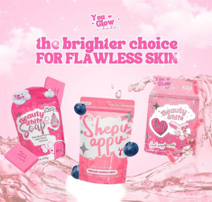 You Glow Babe Shepu Appu Juice Powdered Mix Drink 10 sachets in a bag