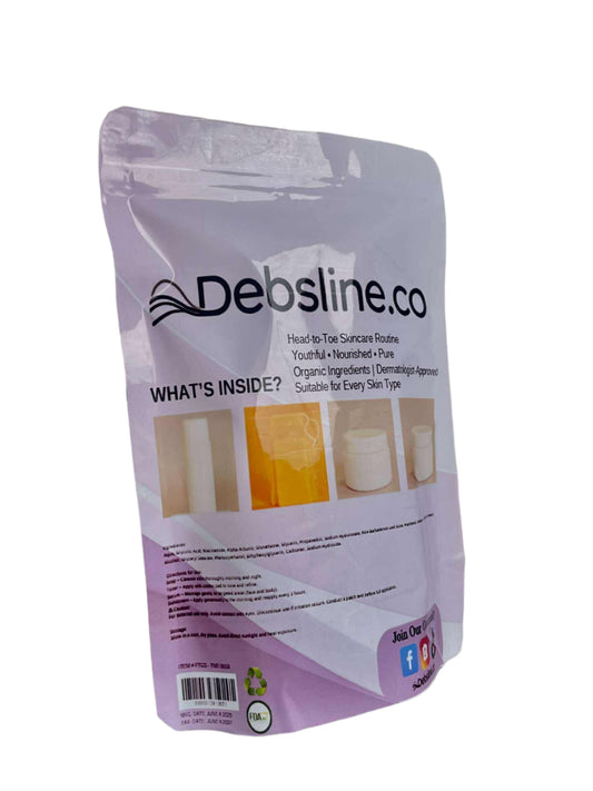 Debsline.co Beauty Essentials Rejuvenating Facial Skincare Set 4n1