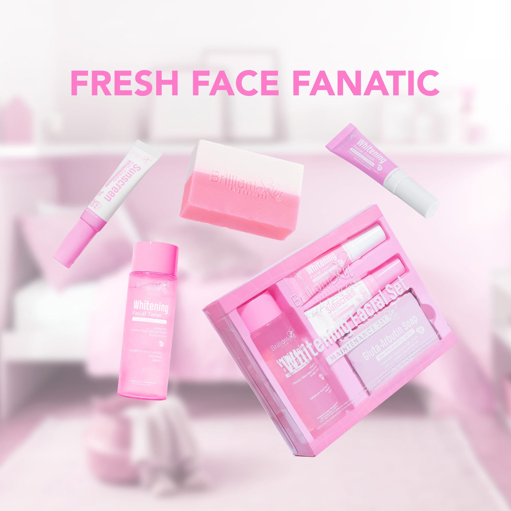 Brilliant Skin Essentials Whitening Set Brilliant Skin Essentials Whitening Facial Set facial care set debsline.co
