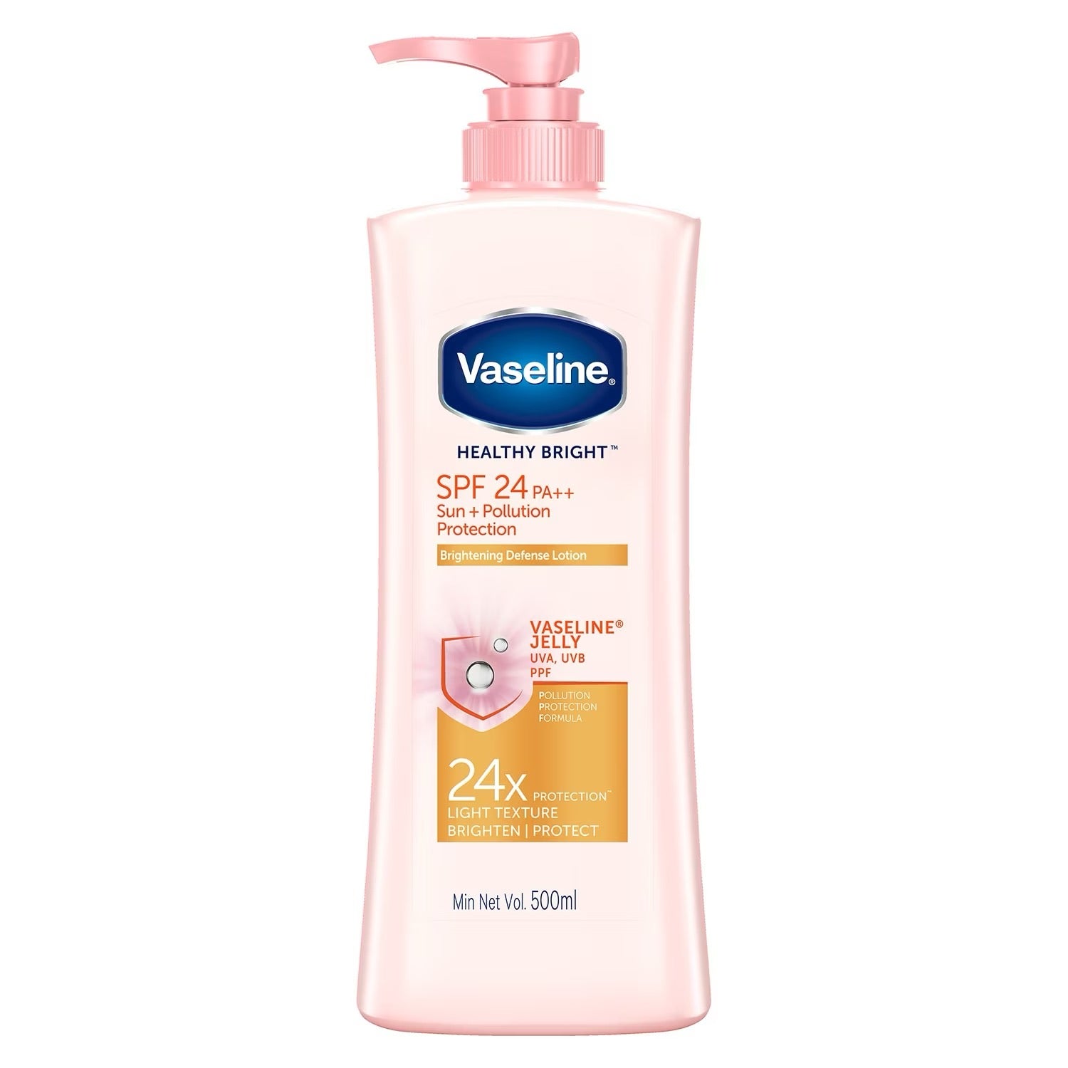 Vaseline Healthy Bright Nourishing Naicinamide Lotion  500ml Non-Sticky - Debsline.co