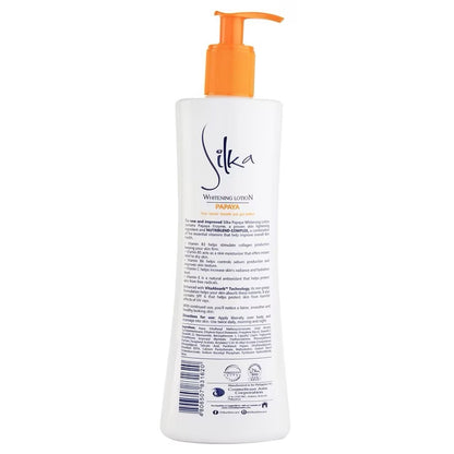 SILKA Whitening Lotion Papaya SPF6 500ml debsline.co