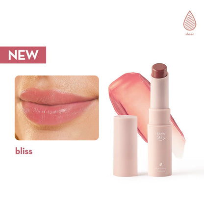 Happy Skin Lip Slip Weightless Balmy Tint 3.5g SPF15 Skin-caring Makeup Lip Care Lipstick bliss debsline.co