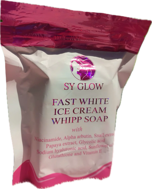 Sy Glow Ice Cream Soap 125 g Skin Repair Comfort - Debsline.co  - Soap 