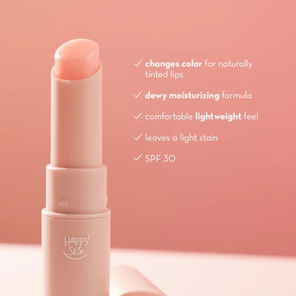 Happy Skin Lip Slip Weightless Balmy Tint 3.5g SPF15 Skin-caring Makeup Lip Care Lipstick debsline.co