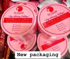 SY Glow Bleaching Whipped Cream £18 250g - Debsline.co  -  