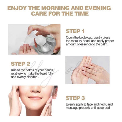 AS Ashley Niacinamide Pure Serum oder Hyaluronsäure Pure Serum für Gesicht und Körper, 500 ml, je 24 £