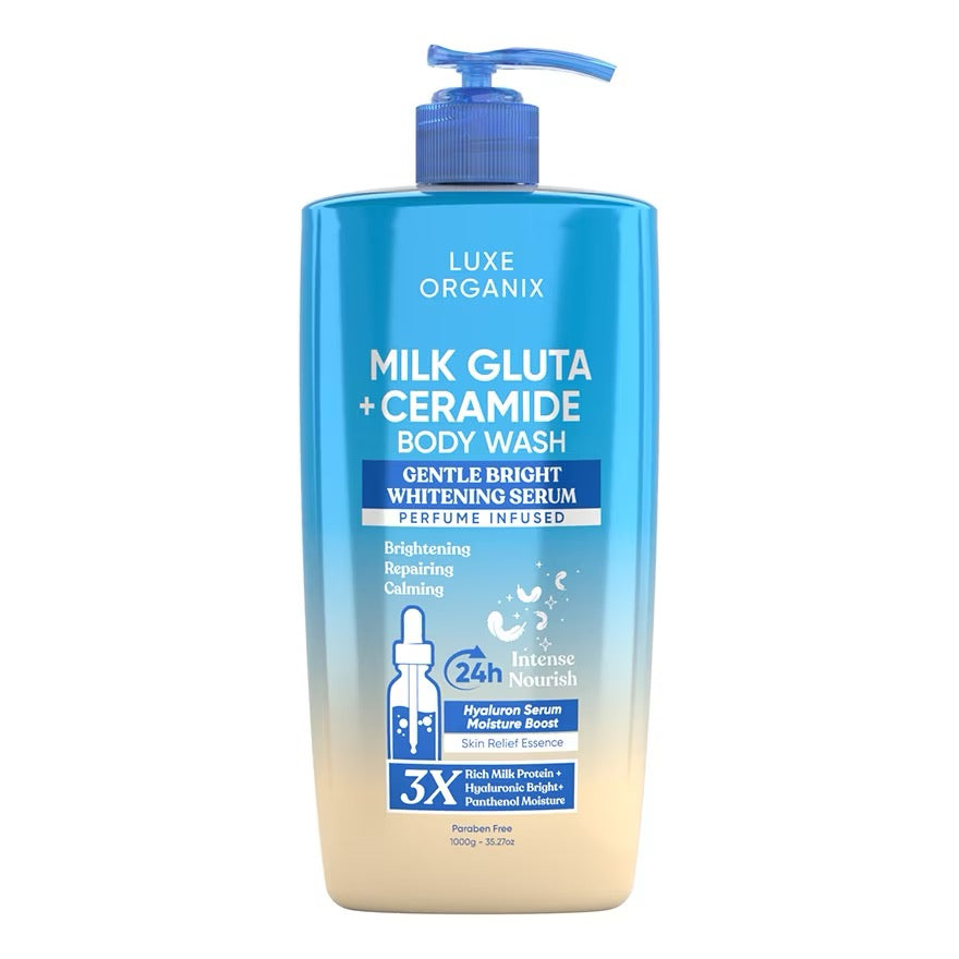 Luxe Organix Body Wash 1000ml - Body Care Cleansing Skin Repair - Debsline.co  -  