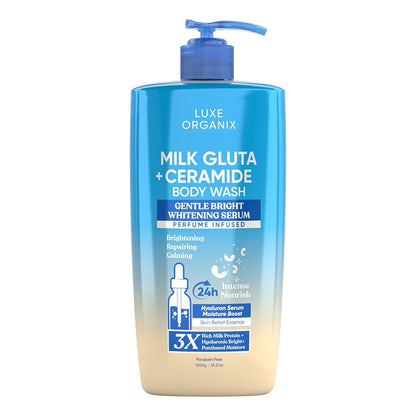 Luxe Organix Body Wash 1000ml - Body Care Cleansing Skin Repair - Debsline.co  -  