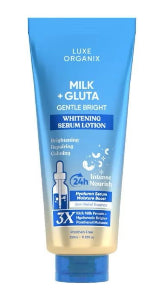 Luxe Organix Whitening Serum Lotion 350ml Whitening Hydrating Flawless Glow Intense Nourish Supple Firming Soothing Repairing Calming Brightening - Debsline.co  -  