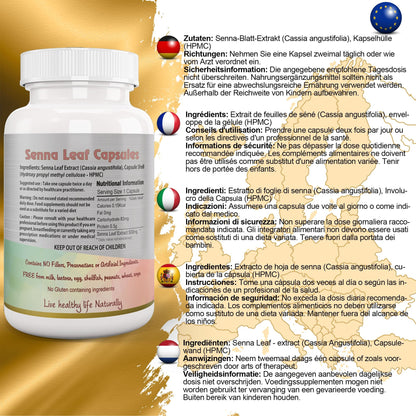 Senna Leaf Capsule (Cassia angustifolia)-1