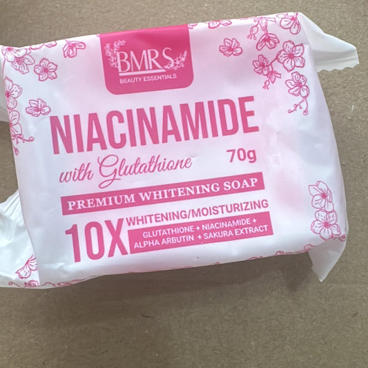 BMRS Niacinamide with Glutathione Brightening Soap 70g debsline.co
