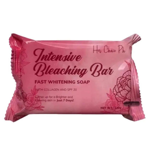 Her Choice PH Bleaching Bar Soap Body Care 135g Exfoliate whitening debsline.co