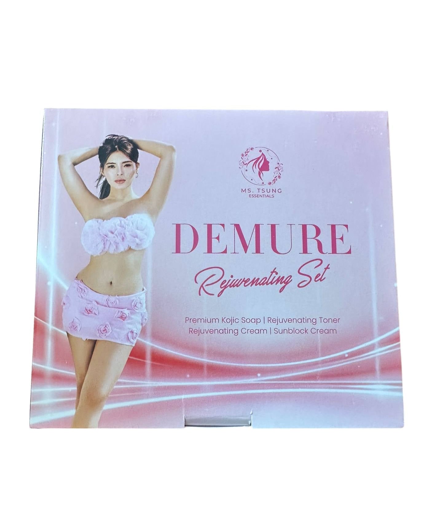 Miss Tsung Essentials Demure Rejuvenating Set or Glass Skin Facial Serum 30ml-Debsline.co