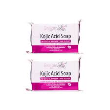2x Brilliant Skin Kojic Soap Whitening - Debsline.co  - Soap 